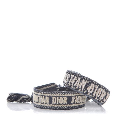 christian dior cotton bracelet